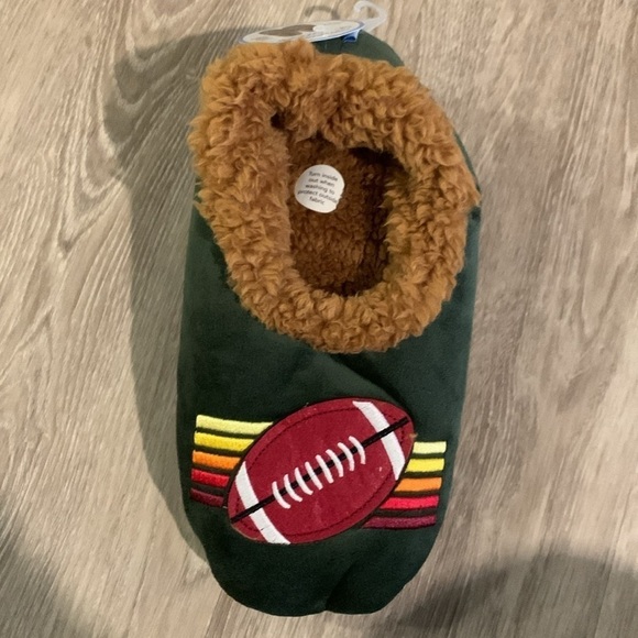 Fantasy Football Snoozies bedroom shoes slippers slip-Ons size 9/10 Loafers NWT - Picture 5 of 15